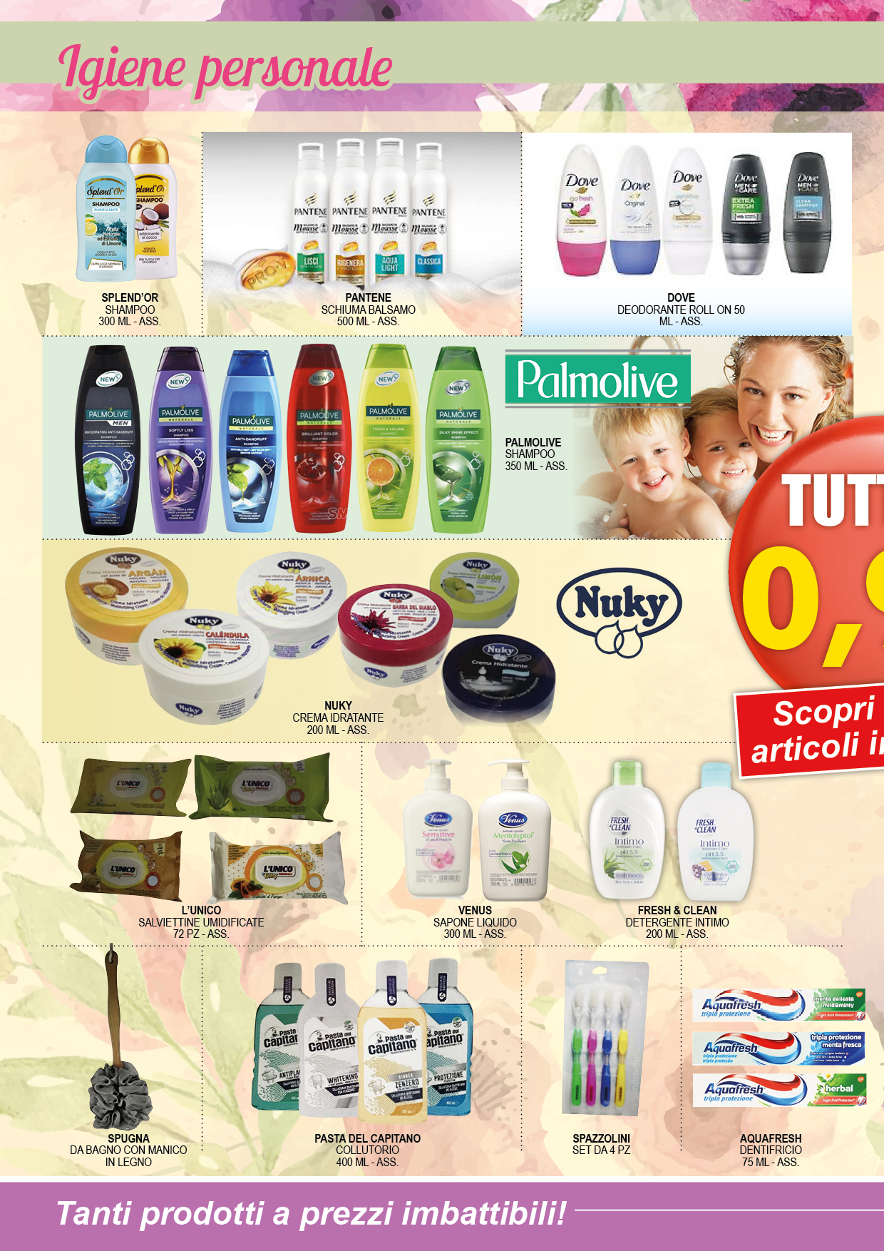 Tante vantaggiose offerte dal 15 al 31 Marzo 2019! Vieni a trovarci nei nostri punti vendita di Legnano (MI) e Licciana Nardi (MS)