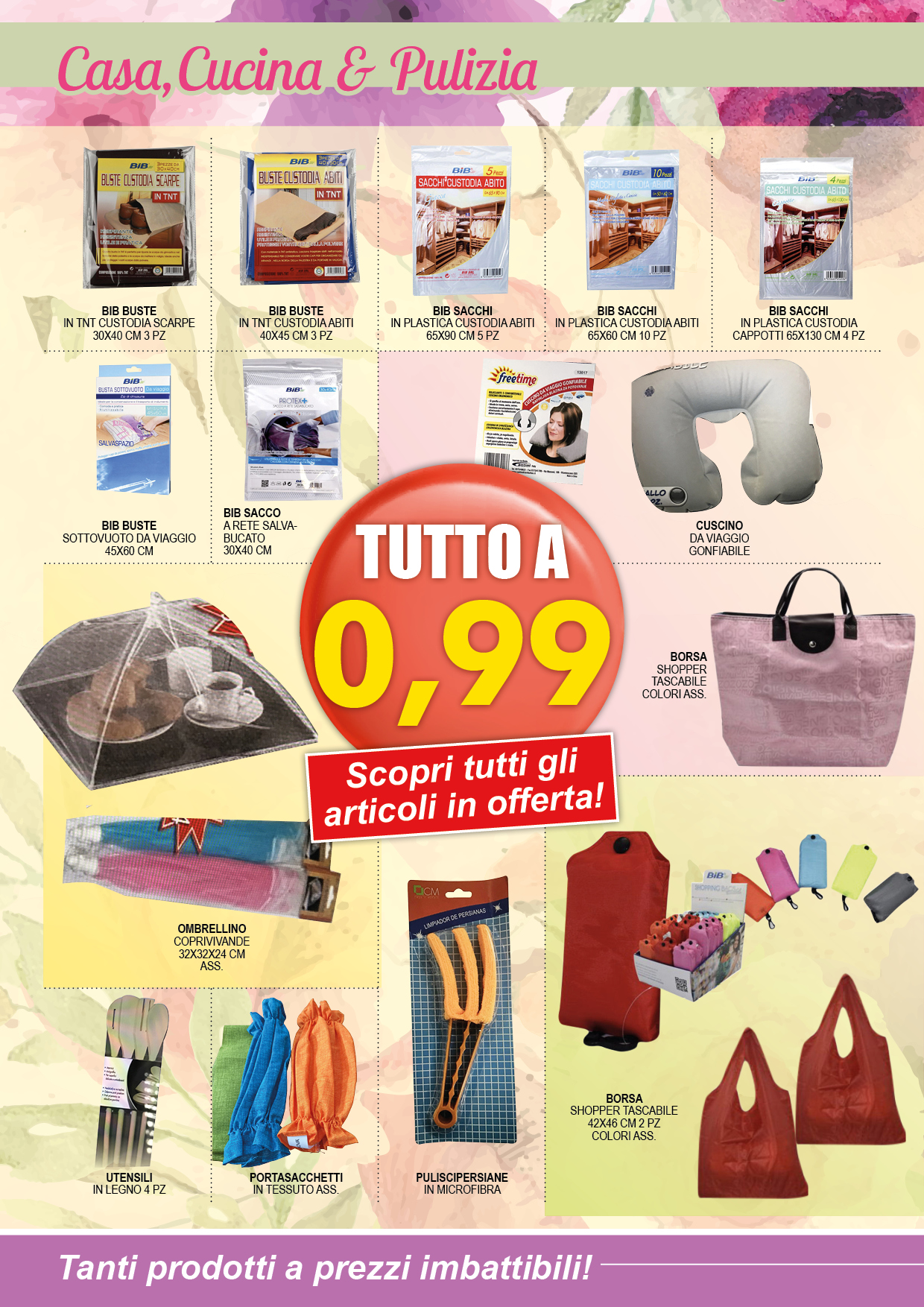 Tante vantaggiose offerte dal 15 al 31 Marzo 2019! Vieni a trovarci nei nostri punti vendita di Legnano (MI) e Licciana Nardi (MS)